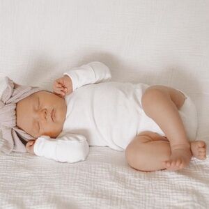 Gerber White Long Sleeve Onesie
